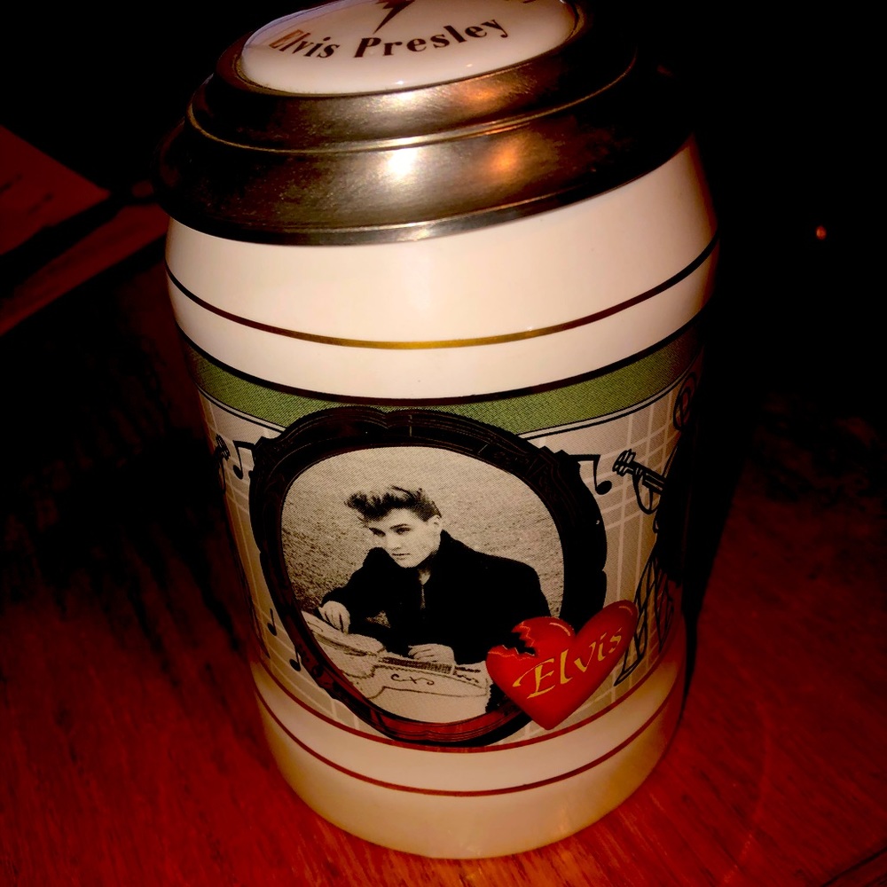 Life of Elvis Deluxe Edition Beer Stein Ltd Ed